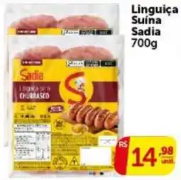 Pires Linguiça Suína Sadia oferta