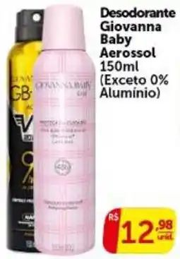 Pires Desodorante Giovanna Baby Aerosol oferta