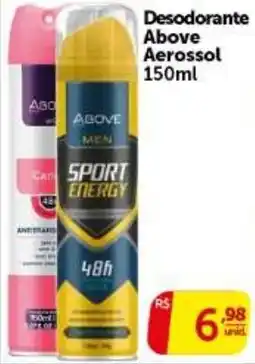 Pires Desodorante above aerossol oferta