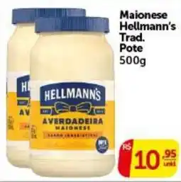 Pires Maionese hellmann's trad. pote oferta
