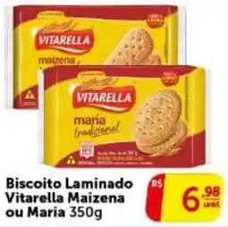 Pires Biscoito Laminado Vitarella Maizena ou Maria oferta