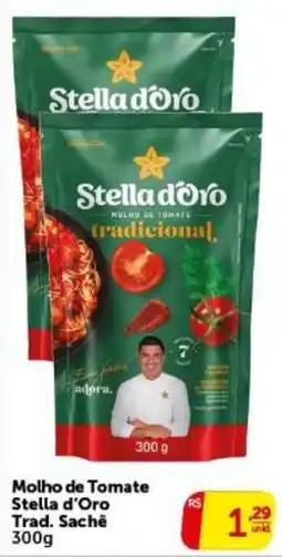 Pires Molho de Tomate Stella d'Oro Trad. Sachê oferta