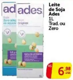 Pires Leite de Soja Ades oferta