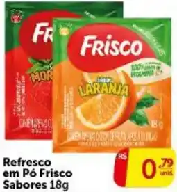 Pires Refresco em Pó Frisco Sabores oferta