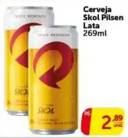 Pires Cerveja Skol Pilsen Lata oferta