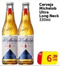 Pires Cerveja Michelob Ultra Long Neck oferta