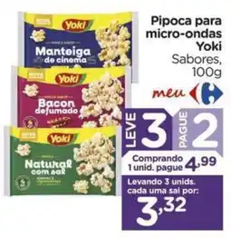 Carrefour Bairro Pipoca para micro-ondas Yoki oferta