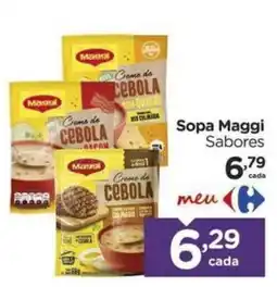 Carrefour Bairro Sopa Maggi Sabores oferta