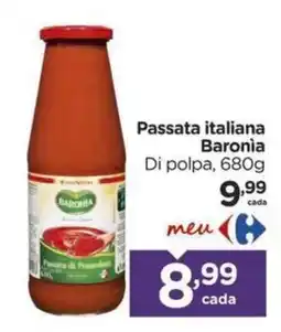 Carrefour Bairro Passata italiana Baronía Di polpa oferta