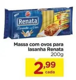 Carrefour Bairro Massa com ovos para lasanha renata oferta