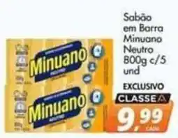 Delta Supermercados Sabão em Barra Minuano Neutro oferta