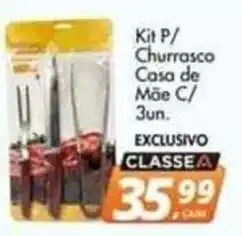 Delta Supermercados Kit P/ Churrasco Casa de Mãe C/ 3un. oferta