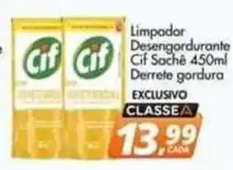 Delta Supermercados Limpador Desengordurante Cif Sachê oferta