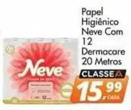 Delta Supermercados Papel Higiênico Neve Com 12 Dermacare oferta
