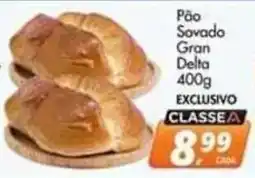 Delta Supermercados Pão Sovado Gran Delta oferta