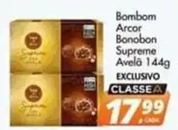Delta Supermercados Bombom Arcor Bonobon Supreme Avelã oferta
