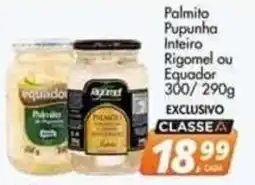 Delta Supermercados Palmito pupunha inteiro rigomel ou equador oferta