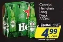 Delta Supermercados Cerveja Heineken Long Neck oferta