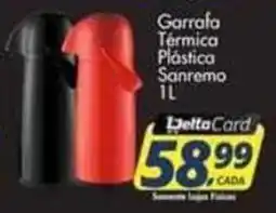 Delta Supermercados Garrafa Térmica Plástica Sanremo oferta