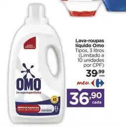 Carrefour Bairro Lava-roupas líquido Omo oferta