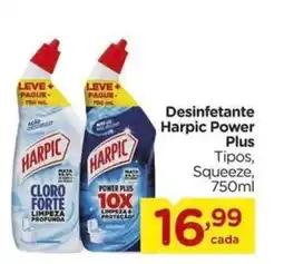 Carrefour Bairro Desinfetante Harpic Power Plus Tipos, Squeeze oferta