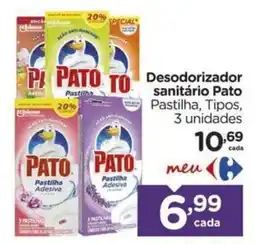 Carrefour Bairro Desodorizador sanitário Pato Pastilha, Tipos oferta