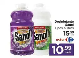 Carrefour Bairro Desinfetante Sanol Tipos oferta