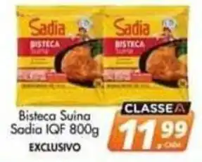 Delta Supermercados Bisteca Suina Sadia IQF oferta