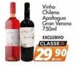 Delta Supermercados Vinho Chileno Apaltagua Gran Verano oferta
