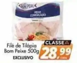 Delta Supermercados File de Tilápia Bom Peixe oferta