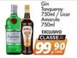Delta Supermercados Gin Tanqueray / Licor Amarula oferta