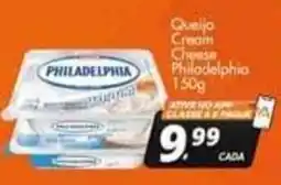 Delta Supermercados Queijo cream cheese philadelphia oferta