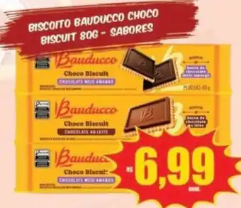 Costa Atacadão Biscoito Bauducco Choco Biscuit 80g - Sabores oferta