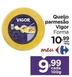 Carrefour Bairro Queijo parmesão vigor forma oferta