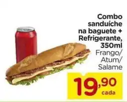 Carrefour Bairro Combo sanduiche na baguete oferta