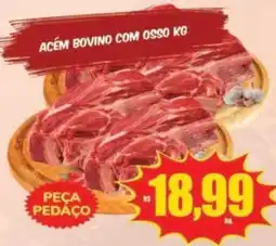 Costa Atacadão Acém bovino com osso kg oferta