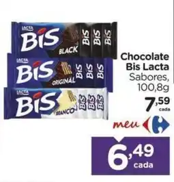 Carrefour Bairro Chocolate Bis Lacta Sabores oferta