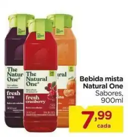 Carrefour Bairro Bebida mista natural one sabores oferta