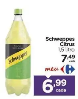 Carrefour Bairro Schweppes Citrus oferta