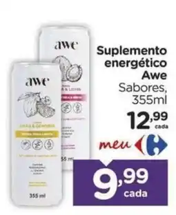 Carrefour Bairro Suplemento energético Awe Sabores oferta