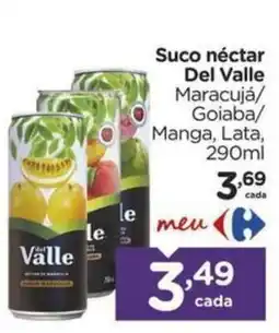 Carrefour Bairro Suco néctar Del Valle oferta