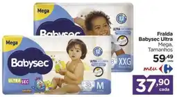 Carrefour Bairro Fralda babysec ultra mega oferta