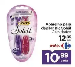 Carrefour Bairro Aparelho para depilar bic soleil oferta