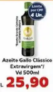 Supermercados Tauste Azeite gallo classico extravirgem oferta