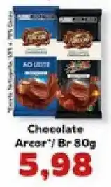 Supermercados Tauste Chocolate Arcor'! Br oferta