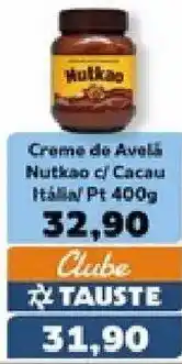Supermercados Tauste Creme de Avelã Nutkao c/ Cacau oferta