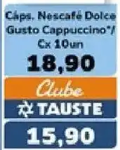 Supermercados Tauste Cáps. Nescafé Dolce Gusto Cappuccino oferta