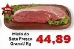 Supermercados Tauste Miole do sete fresco granel oferta