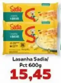 Supermercados Tauste Lasanha Sadia oferta