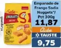 Supermercados Tauste Empanado de Frango Sadia Nuggets' oferta